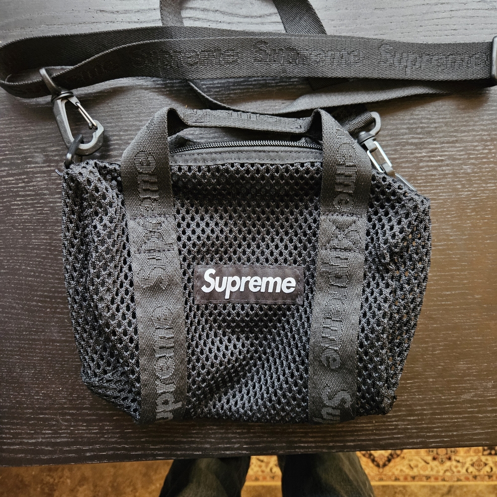 Supreme Mesh Mini Duffle Bag SS25
